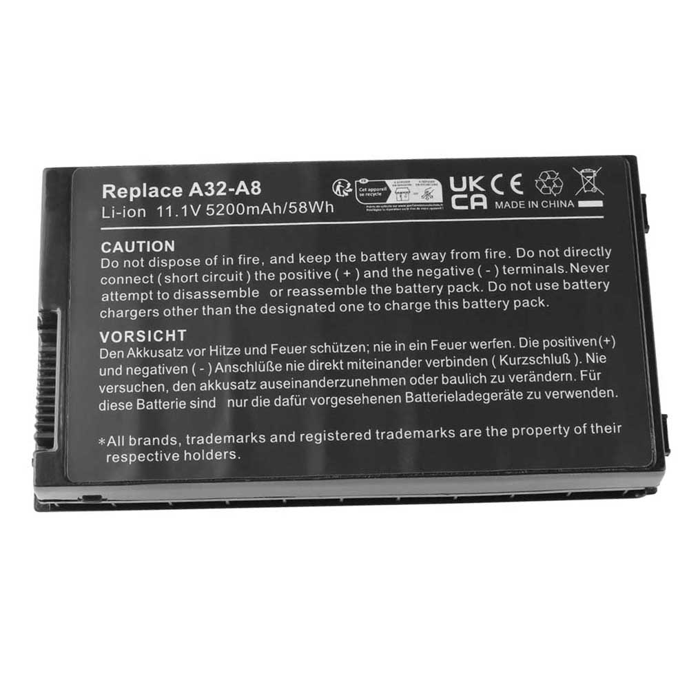 58Wh Asus A32-A8 Battery