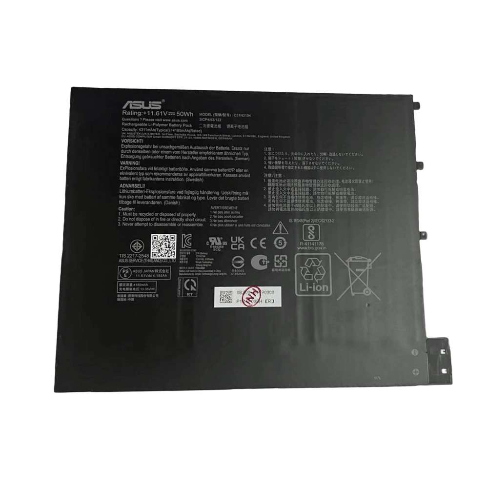 50Wh Asus C31N2104 Battery
