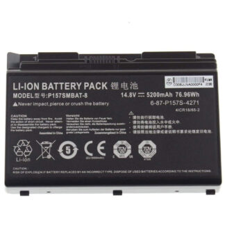 76.96Wh Clevo P157SMBAT-8 Battery