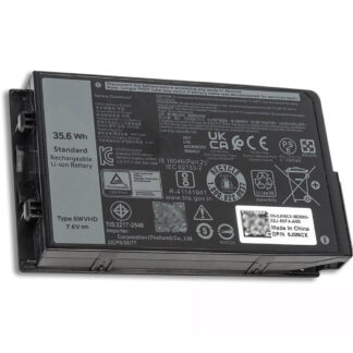 35.6Wh Replacement Battery for Dell 6WVHD