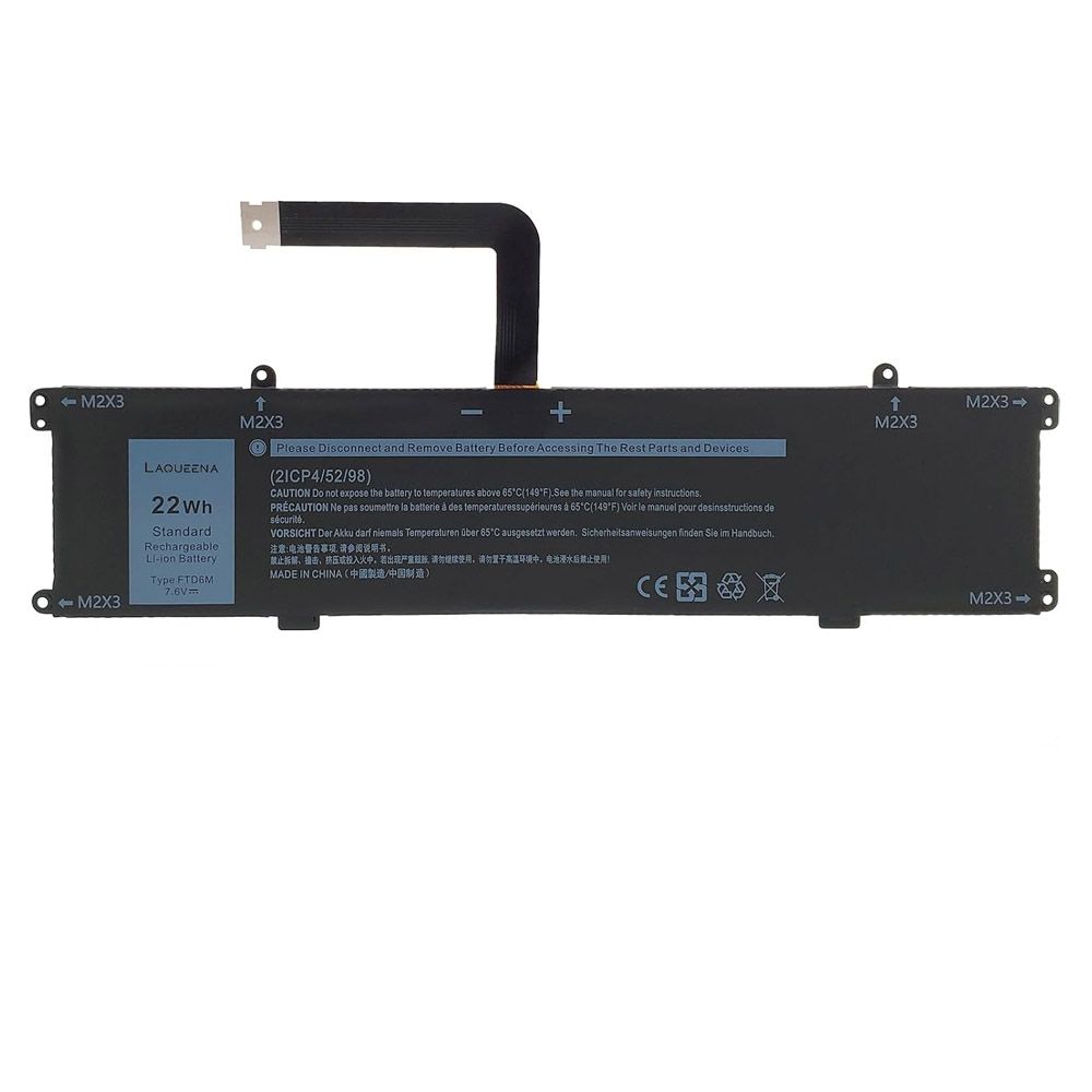 22Wh Replacement Keyboard Battery for Dell FTD6M