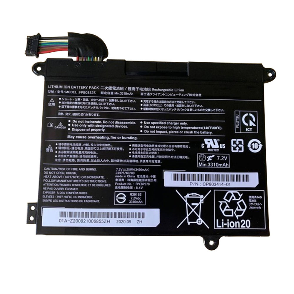 25Wh Fujitsu FPB0352S Battery