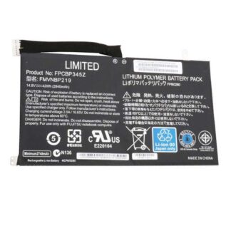 42Wh Fujitsu FPCBP345Z Battery