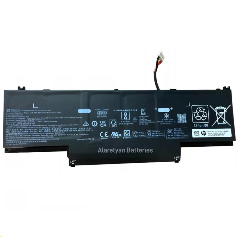 68Wh HP ER06XL Battery
