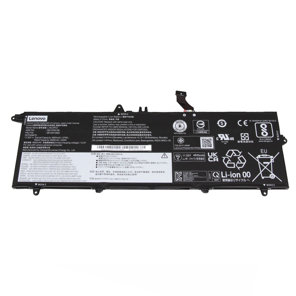 57Wh Lenovo L18M3PD1 Battery