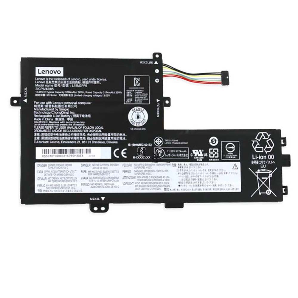36Wh Lenovo L18M3PF6 Battery - Image 2