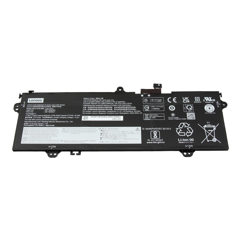 57Wh Lenovo L20M3PG1 Battery