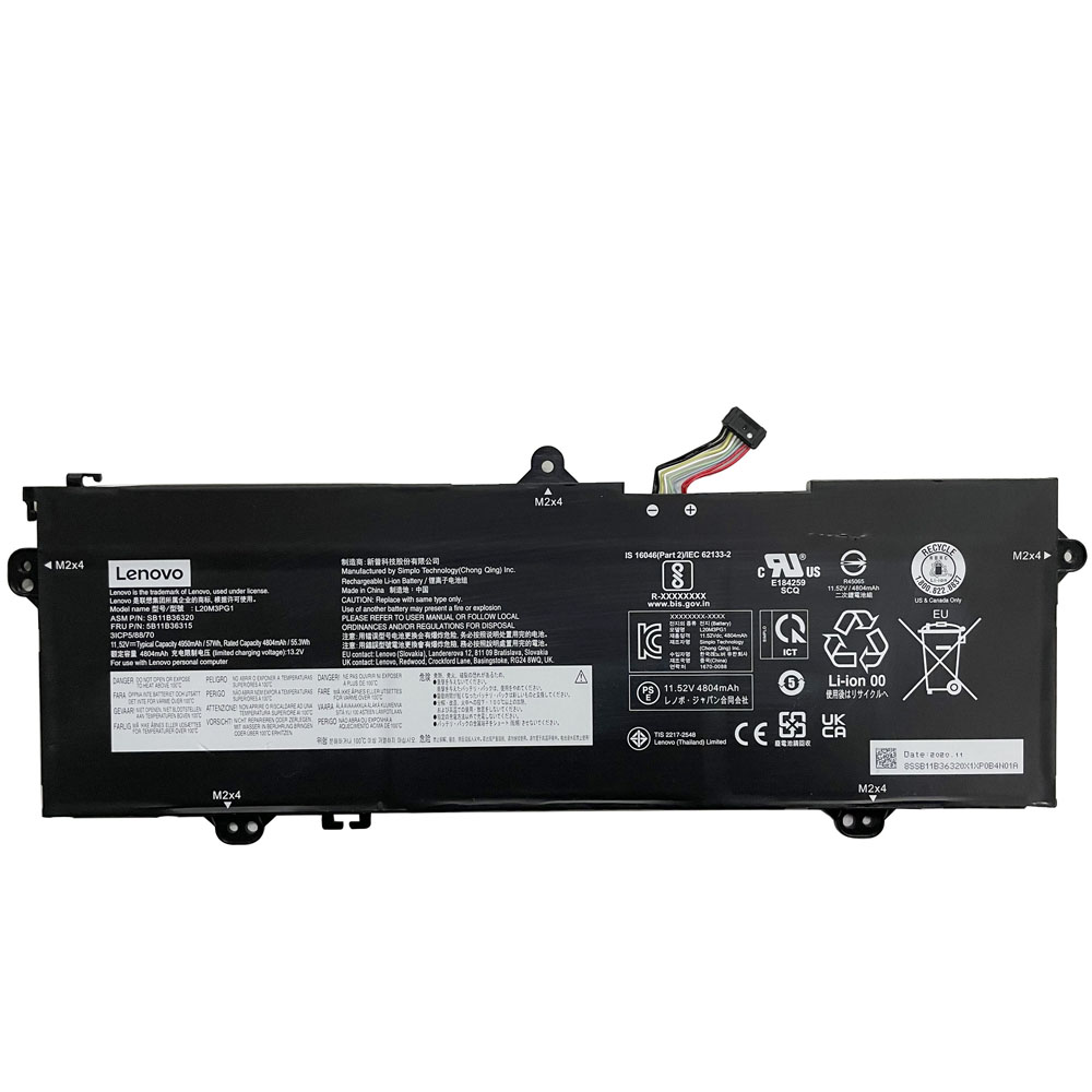 57Wh Lenovo L20M3PG1 Battery - Image 2