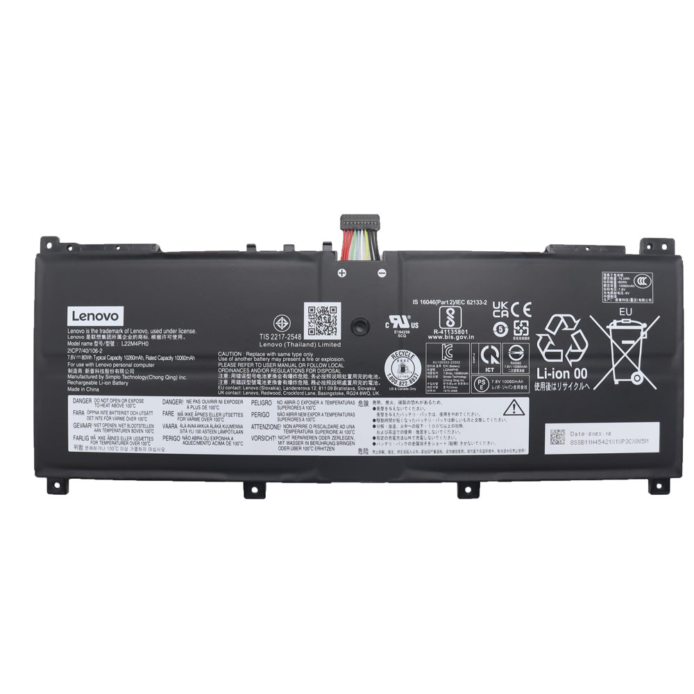 80Wh Lenovo L22M4PH0 Battery