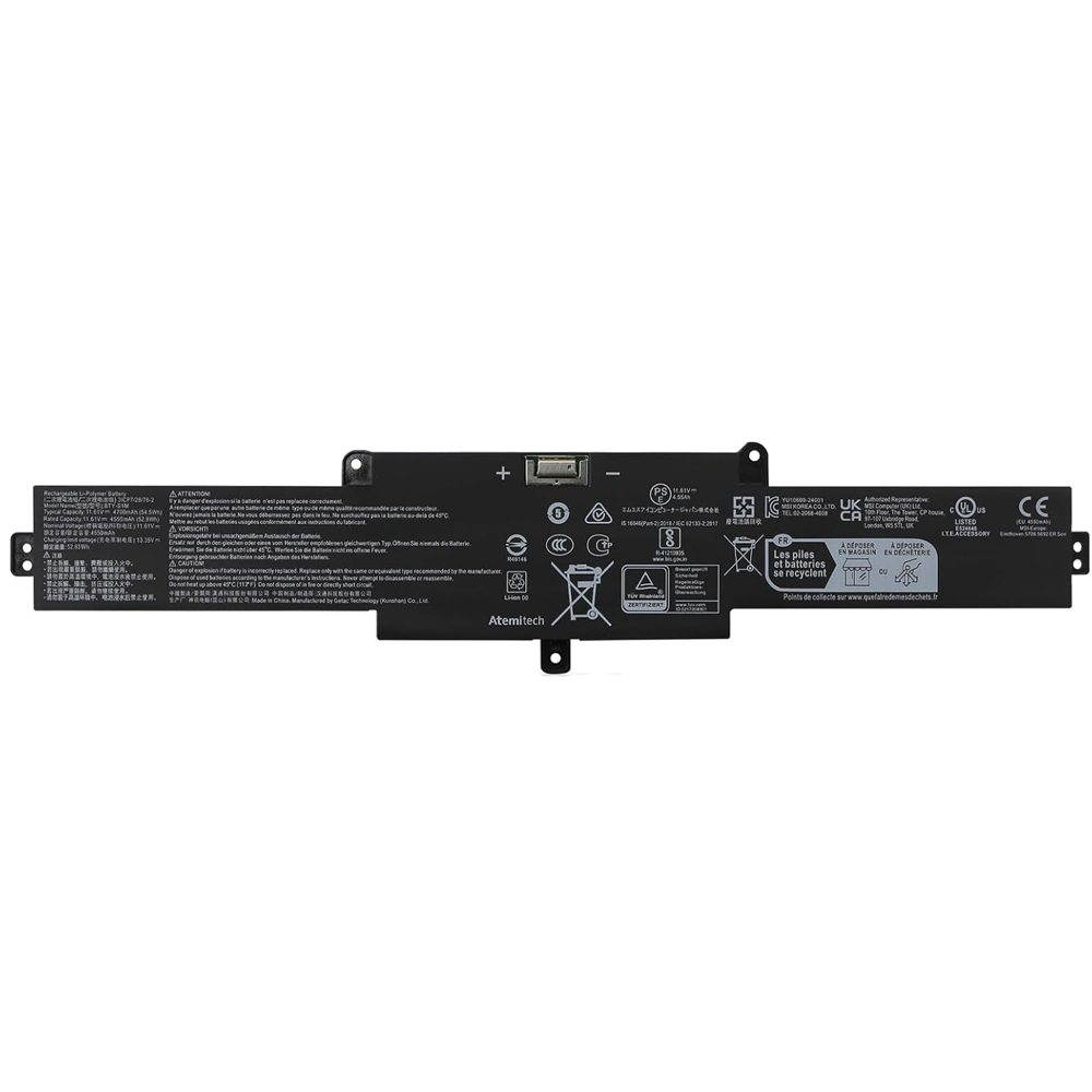 52.8Wh MSI BTY-S1M Battery
