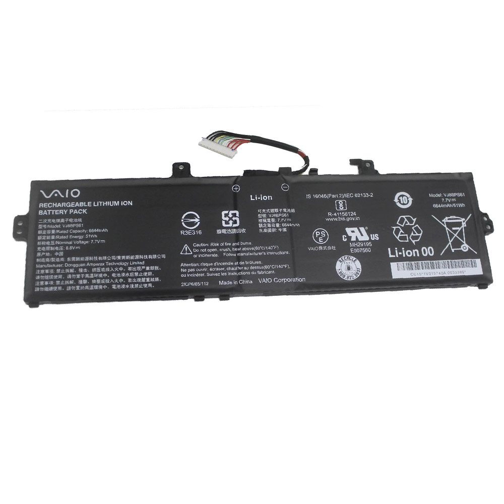51Wh Sony VJ8BPS61 Battery