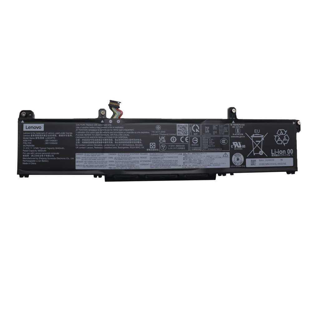 57Wh Lenovo L23D3P73 Battery