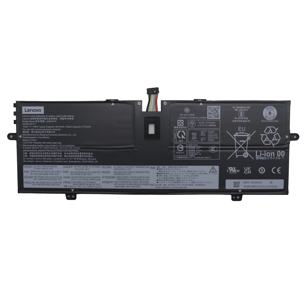 75Wh Lenovo L23D4PH0 Battery