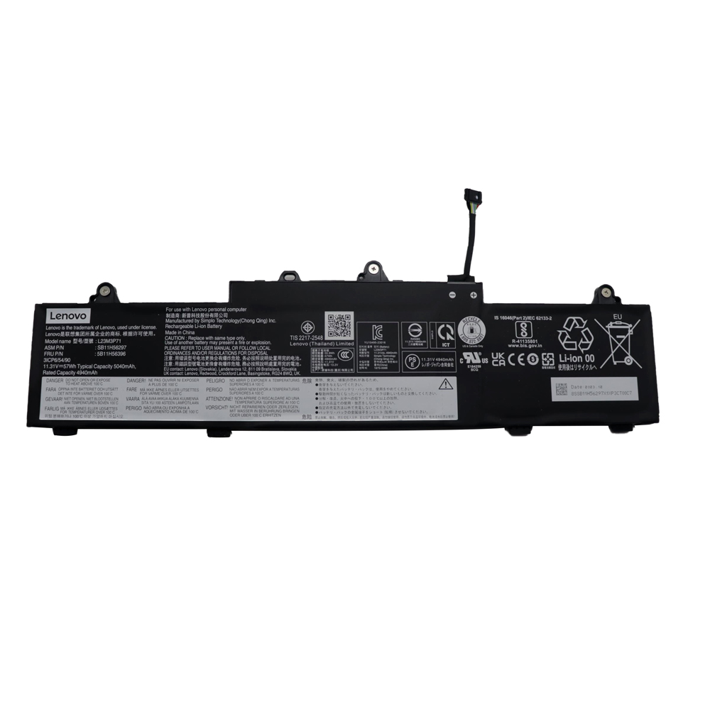 57Wh Lenovo L23M3P71 Battery