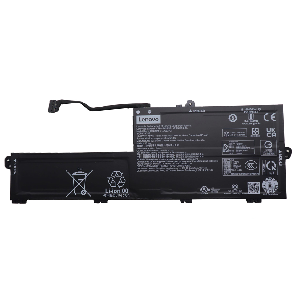 48Wh Lenovo L24X3PG3 Battery